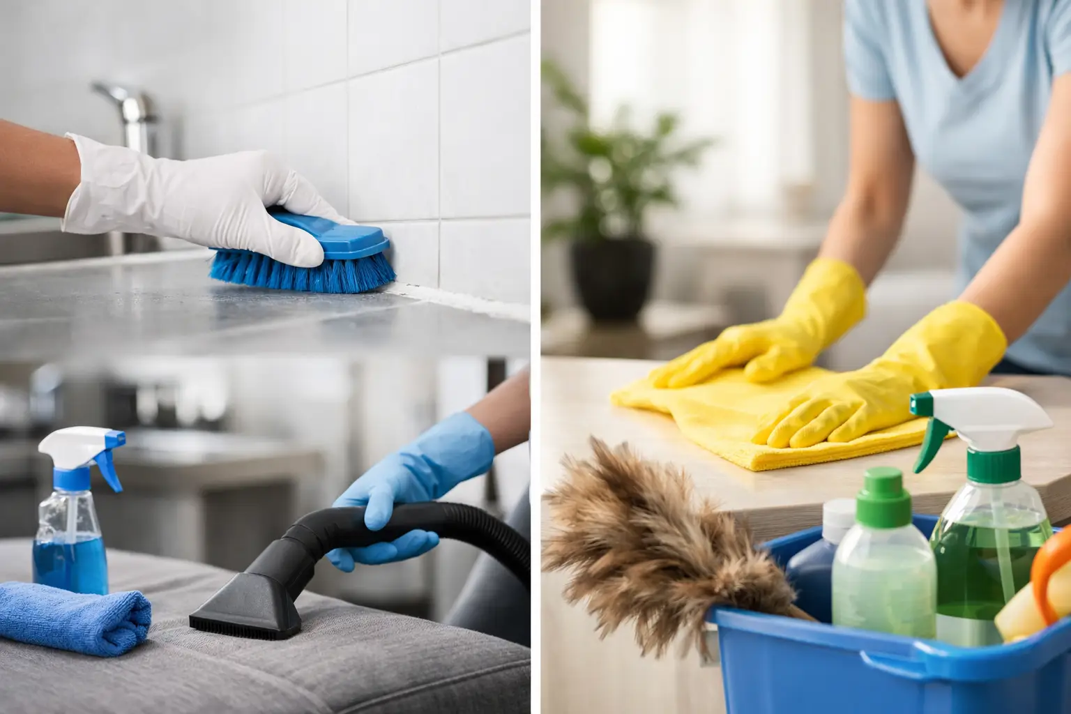 Deep Cleaning Versus Regular Cleaning Explained